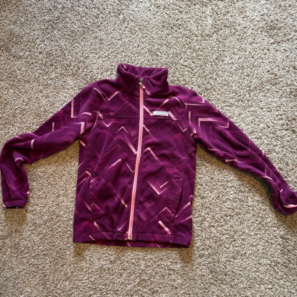 Columbia Kids Jacket in Purple and Pink